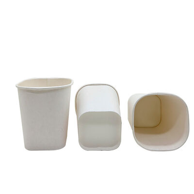 Good price Factory Direct Supply Reasonable Price Square Mouthed Cups Recyclable Coating Eco Disposable Paper Cup online
