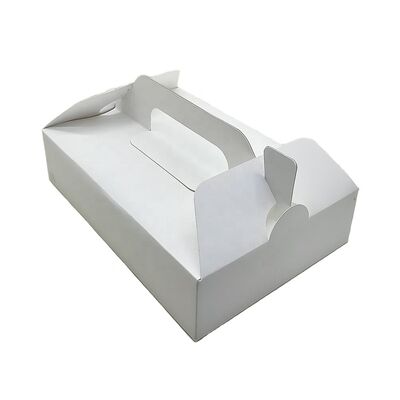 Good price Customized Paper Cake Box with Handles Folding Cake Carrier Box Bakery Boxes online