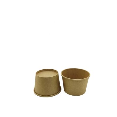 Good price Hot Sale Heat-Resistant Disposable Salad Paper Soup Bowl With Lid High Quality Paper Bowl online