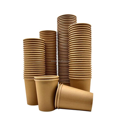 Good price Customized Eco-Friendly Disposable Single Wall Kraft Paper Cup Energy Drink Cup online