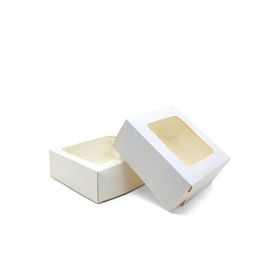 Quality Wholesale Food Grade Paper Cardboard Box Window for Cosmetic Food factory