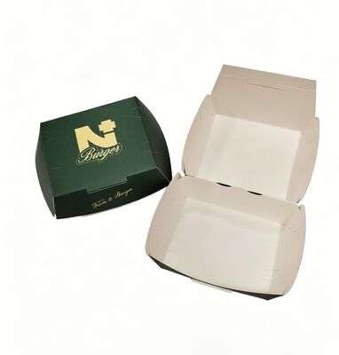 Good price Custom Corrugated Board Burger Box Take Out Food Boxes and Fries Burger Packaging Boxes online